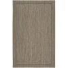 Safavieh PAB322D-3 Palm Beach Power Loomed Small Rectangle Rug; Silver; 3 x 5 ft.
