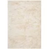 Safavieh SG511-1212-214 Paris Shag Hand Tufted Runner Rug; Ivory; 2 ft. 3 in. x 14 ft.