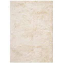 Safavieh SG511-1212-214 Paris Shag Hand Tufted Runner Rug; Ivory; 2 ft. 3 in. x 14 ft.