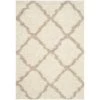 Safavieh SGD257B-8 Dallas Shag Power Loomed Rectangle Rug; Ivory - Beige; 8 x 10 ft. -Rugs&Mats Official Shop Unbeatablesale20Inc sfvh67646xx650xxd3f827