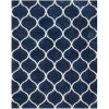 Safavieh SGH280C-8 Hudson Shag Power Loomed Rectangle Rug; Navy - Ivory; 8 x 10 ft. -Rugs&Mats Official Shop Unbeatablesale20Inc sfvh67721xx650xx8a2ac6