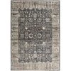 Safavieh VAL118C-28 Valencia Power Loomed Rectangle Rug; Dark Grey - Light Grey; 2 ft. 3 in. x 8 ft.