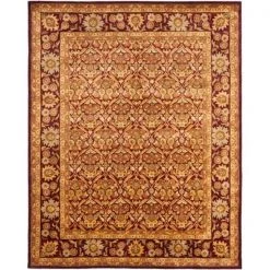 Safavieh AT51A-8 Antiquities 7.5 ft. x 9.5 ft. Hand Tufted Large Rectangle Rug - Wine-Gold