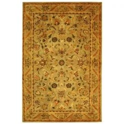 Safavieh AT52A-6 Antiquities 6 ft. x 9 ft. Hand Tufted Medium Rectangle Rug - Sage-Gold
