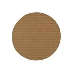 Sphinx By Oriental Weavers Oriental Weavers Karavia 001X3 8' Round Round - Tan/ Tan-Polypropylene