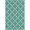 Sphinx By Oriental Weavers Oriental Weavers Meridian 5868L 2x8 Runner - Blue/ Green-Polypropylene -Rugs&Mats Official Shop Unbeatablesale20Inc sphx11363xx650xxbf2e20