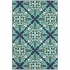 Sphinx By Oriental Weavers Oriental Weavers Meridian 2206B 2x3 Rectangle - Blue/ Green-Polypropylene -Rugs&Mats Official Shop Unbeatablesale20Inc sphx11365xx650xx5984a6