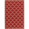 Sphinx By Oriental Weavers Oriental Weavers Meridian 1295R 2x3 Rectangle - Red/ Ivory-Polypropylene