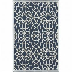 Sphinx By Oriental Weavers Oriental Weavers Meridian 2205B 2x3 Rectangle - Navy/ Ivory-Polypropylene