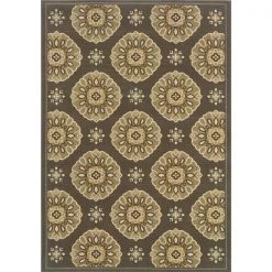 Sphinx By Oriental Weavers Oriental Weavers Bali 5863N 3x5 Rectangle - Grey/ Gold-Polypropylene
