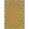 Sphinx By Oriental Weavers Oriental Weavers Lanai 606G6 3x5 Rectangle - Beige/ Green-Polypropylene