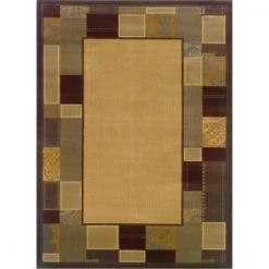 Sphinx By Oriental Weavers Oriental Weavers Amelia 6993Y 5x8 Rectangle - Beige/ Brown-Polypropylene