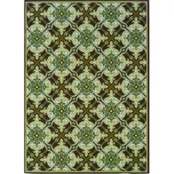 Sphinx By Oriental Weavers Oriental Weavers Caspian 1005D 6x9 Rectangle - Brown/ Ivory-Polypropylene