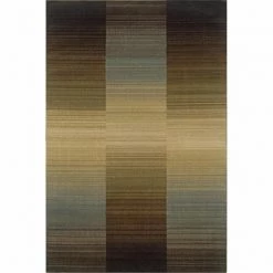 Sphinx By Oriental Weavers Oriental Weavers Huntington 1991D 8x10 Rectangle - Brown/ Blue-Polypropylene