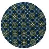 Sphinx By Oriental Weavers Oriental Weavers Caspian 3331L 8' Round Round - Blue/ Blue-Polypropylene -Rugs&Mats Official Shop Unbeatablesale20Inc sphx811xx650xxcc4941