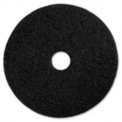 Dwellingdesigns Black Floor Stripping Pad; Black - 5 Per Carton - 13 in.