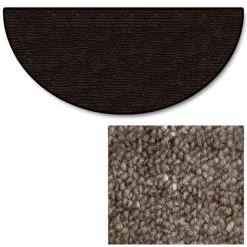 Goods Of The Woods 10322 Andiron Half Round Rug