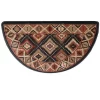 Goods Of The Woods 10491 oriental II Half Round Rug - Southwest