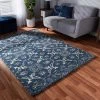 Baxton Studio Panacea Modern and Contemporary Blue Hand-Tufted Wool Area Rug -Rugs&Mats Official Shop Wholesale20Interiors20Inc 11819xx3xxa1065a