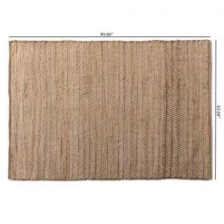 Baxton Studio Osage Modern and Contemporary Natural Handwoven Hemp Blend Area Rug -Rugs&Mats Official Shop Wholesale20Interiors20Inc 11839xx4xxcfe3fb