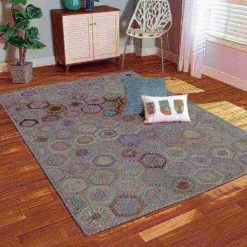 Baxton Studio Adailo Modern and Contemporary Multi-Colored Handwoven Fabric Area Rug -Rugs&Mats Official Shop Wholesale20Interiors20Inc 11855xx3xxed9b6a