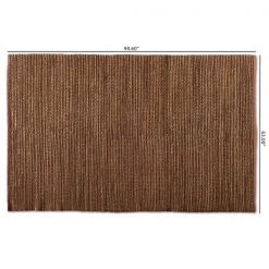 Baxton Studio Zaguri Modern and Contemporary Natural Handwoven Leather Blend Area Rug -Rugs&Mats Official Shop Wholesale20Interiors20Inc 11860xx4xxa8b86c