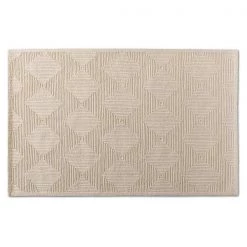 Baxton Studio Sovanna Modern and Contemporary Ivory Hand-Tufted Wool Area Rug -Rugs&Mats Official Shop Wholesale20Interiors20Inc 11865xx1xxd71693