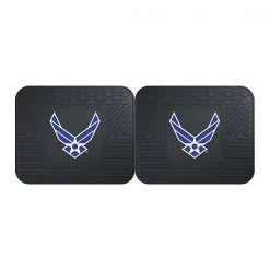 Fanmats Utility Mat, Air Force, 14"x17", 2 Pc