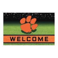 Fanmats Clemson University Door Mat, Crumb Rubber