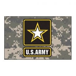 Fanmats Army Starter Rug, 19"x30"
