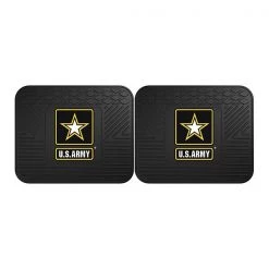 Fanmats Army Utility Mat, 14"x17" 2 Pack 14"x17"