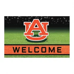 Fanmats Auburn University Door Mat, Crumb Rubber