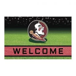 Fanmats Florida State Door Mat, Crumb Rubber