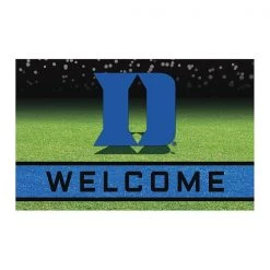 Fanmats Duke University Door Mat, Crumb Rubber