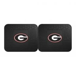 Fanmats Georgia Utility Mat, 2Pc, 14"x17", PK2