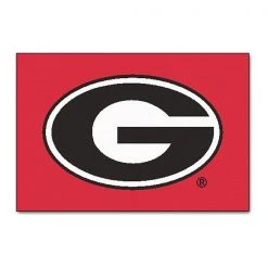 Fanmats Georgia G Red Starter Rug, 19"x30"