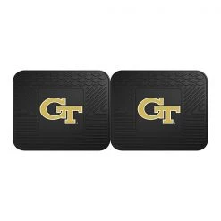 Fanmats Georgia Tech Utility Mat, 2Pc, 14"x17", PK2