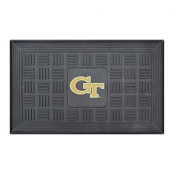 Fanmats Georgia Tech Door Mat, 19.5"x31.25"
