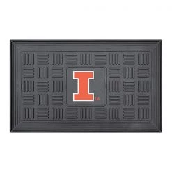 Fanmats Illinois Door Mat, 19.5"x31.25"