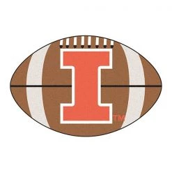 Fanmats Illinois Football Rug, 20.5"x32.5"