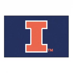 Fanmats Illinois Starter Rug, 19"x30"