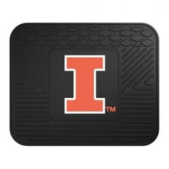 Fanmats Illinois Utility Mat, 14"x17"