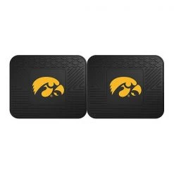 Fanmats Iowa Utility Mat, 2Pc, 14"x17", PK2