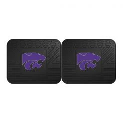 Fanmats Kansas State Utility Mat, 2Pc, 14"x17", PK2