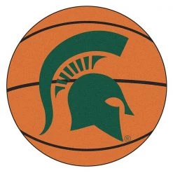 Fanmats Michigan State Basketball Mat, 27"