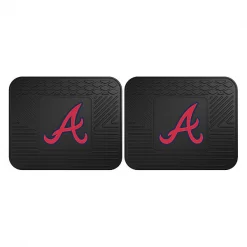 Fanmats Atlanta Braves Utility Mat, 14"x17", PK2