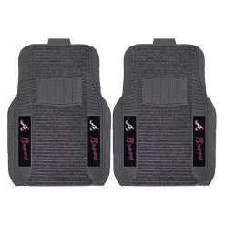 Fanmats Atlanta Braves Deluxe Mat, 21"x27"