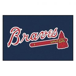 Fanmats Atlanta Braves Starter Rug, 19"x30"