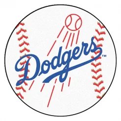 Fanmats Los Angeles Dodgers Baseball Mat, 27"