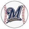 Fanmats Milwaukee Brewers Baseball Mat, 27"